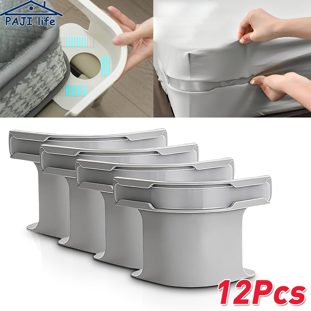 Ремни для держателя простыни, 4-упаковка, зажимы для простыней, безопасные нескользящие угловые ремни для матраса, эластичные, сверхмощные, универсальные