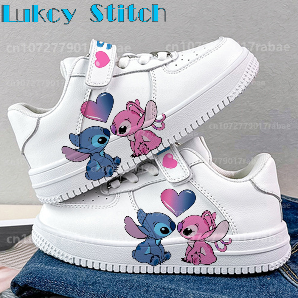 Stitch Shoes Sneakers für Kinder Student Casual Basketball Kid Sneakers Mädchen Jungen Laufsportschuhe Geschenk