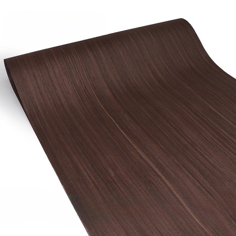 58x250cm T0.25mm  Black oak wardrobe Wood veneer Wooden door Panel Decorative veneer