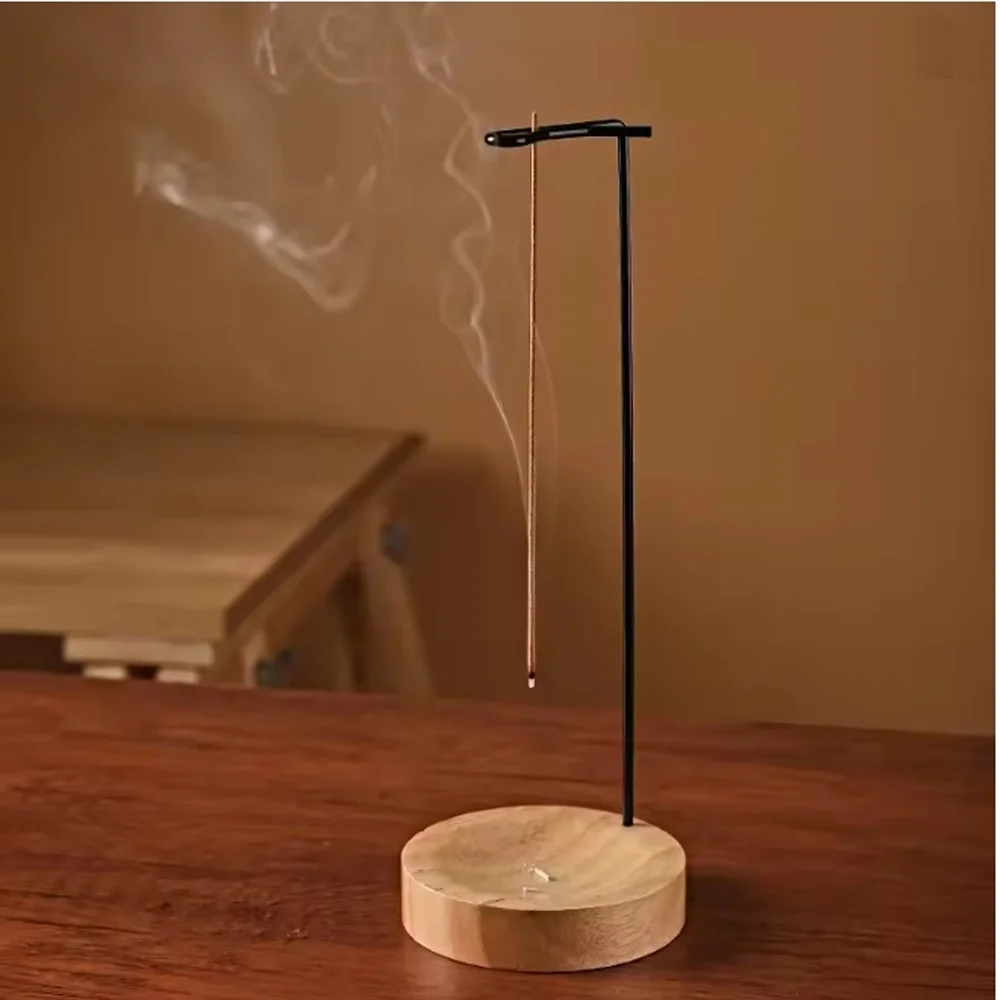 Creativo capovolto bruciatore di incenso porta bastoncini di incenso in legno anti-cenere design bastoncino di incenso meditazione spa room decorazioni per la casa