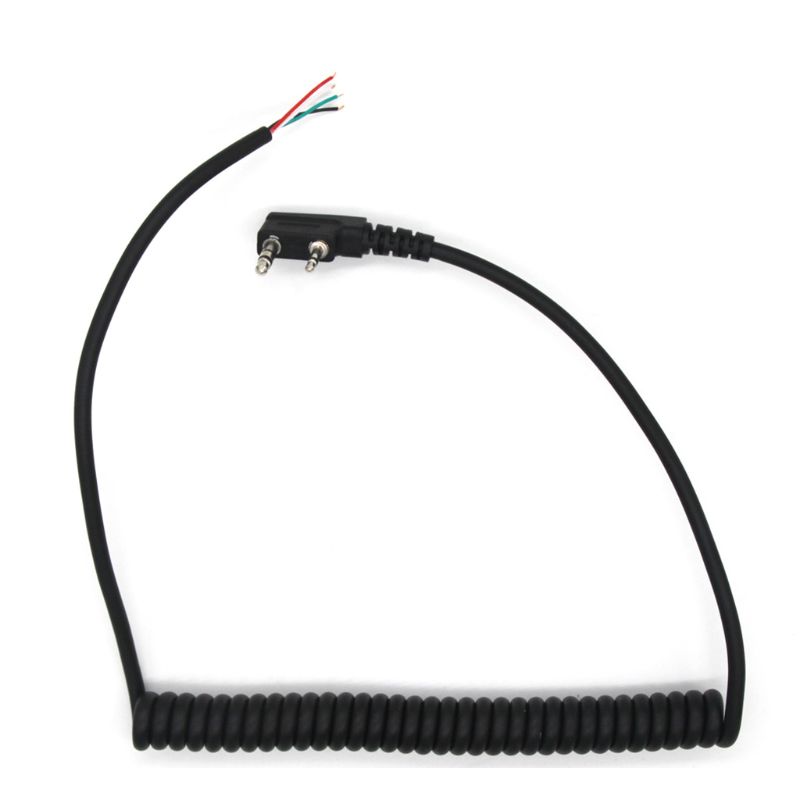 Динамик с микрофоном, рация, акустический кабель для Baofeng UV5R для TK-240 Linton, ручной микрофон, 70 см, устойчивый
