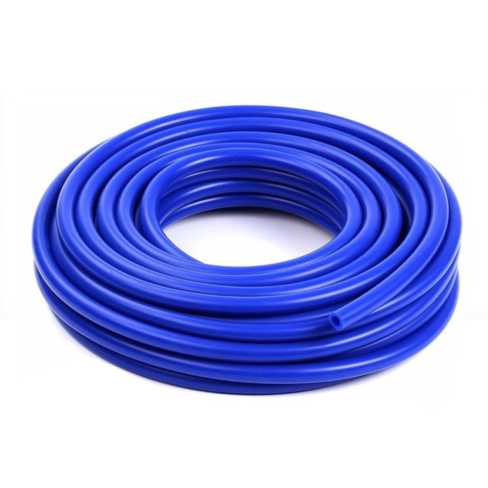 青赤 1 メートル 3 ミリメートル厚さの車の真空シリコーンホースユニバーサル内径 3/5/4/6/8/10/12/14 ミリメートルレーシングラインパイプチューブ