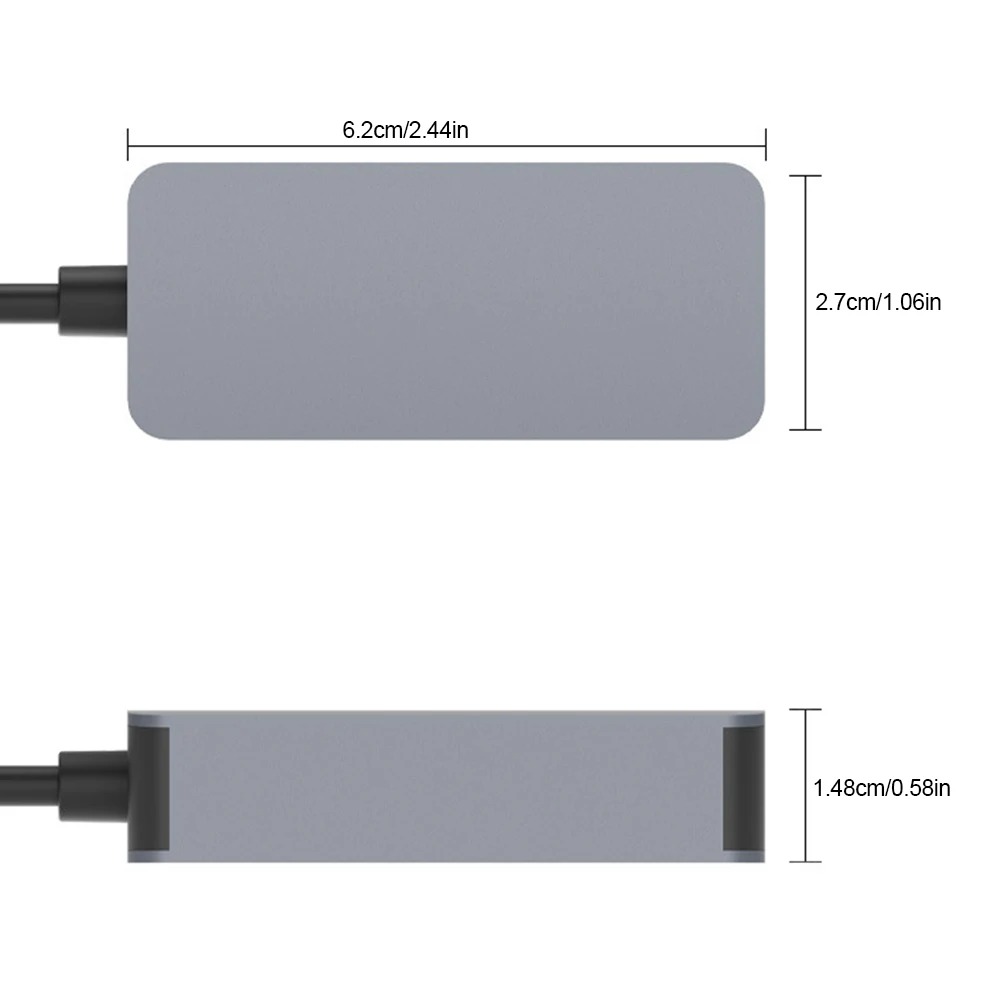 2500Mbps Type C to Network Card RJ45 LAN 2.5Gbps USB 3.0 Converter USB C 2.5G External Ethernet Gigabit Adapter for PC Laptop