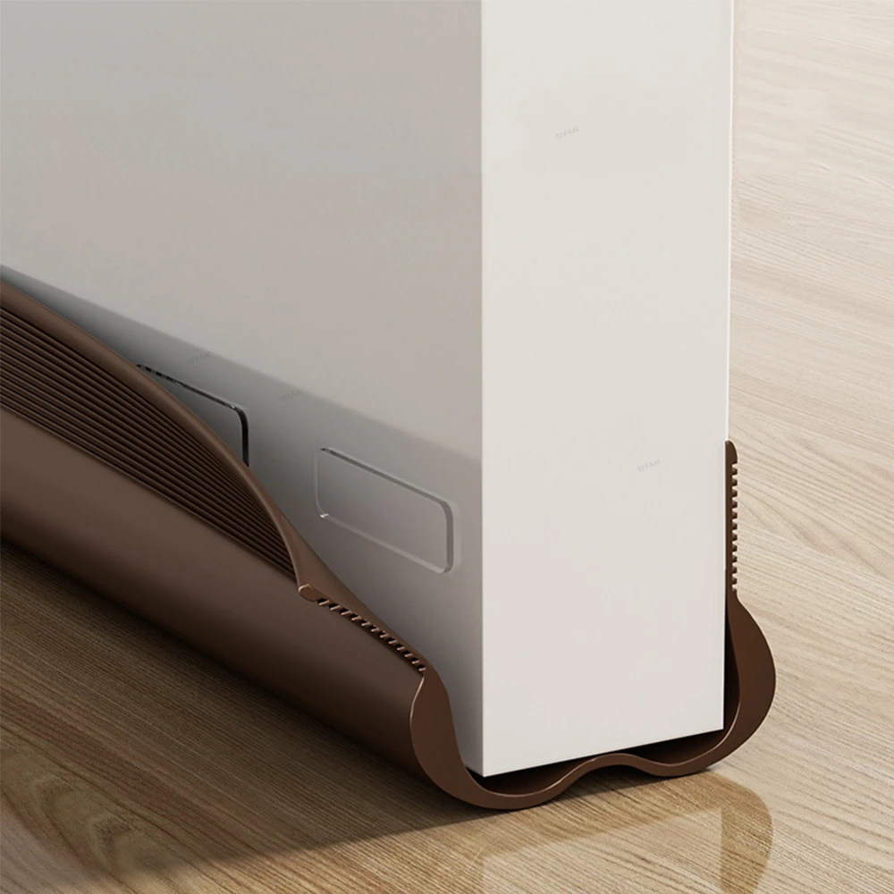 PVC Flexible Door Bottom Sealing Strip Door Gap Soundproofing Wind and Dust Proof Weather Strip Under Door Draft Stopper Tape