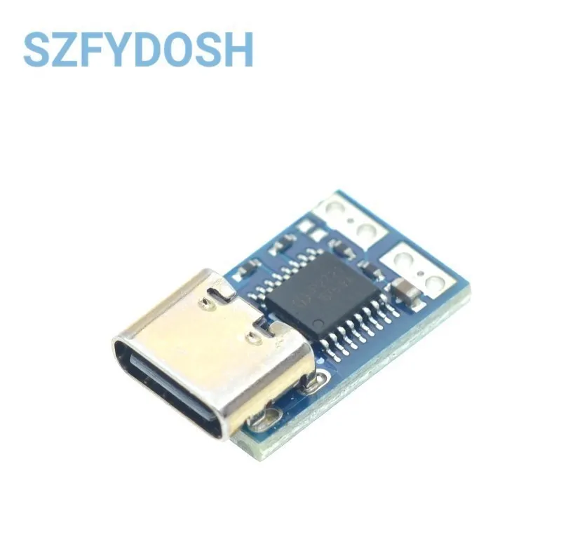 Módulo de señuelo PDC004-PD PD, USB-C PD, 9V, 12V, 15V, 20V, CC, voltaje fijo, módulo disparador de potencia 5A, entrada hembra tipo C para Notebook