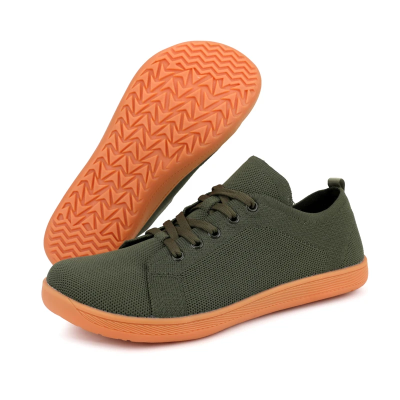 Barfußschuhe mit breiter Zehenpartie für Herren und Damen, minimalistische Wandersneaker |   Zero Drop Sole |   Atmungsaktives Mesh
