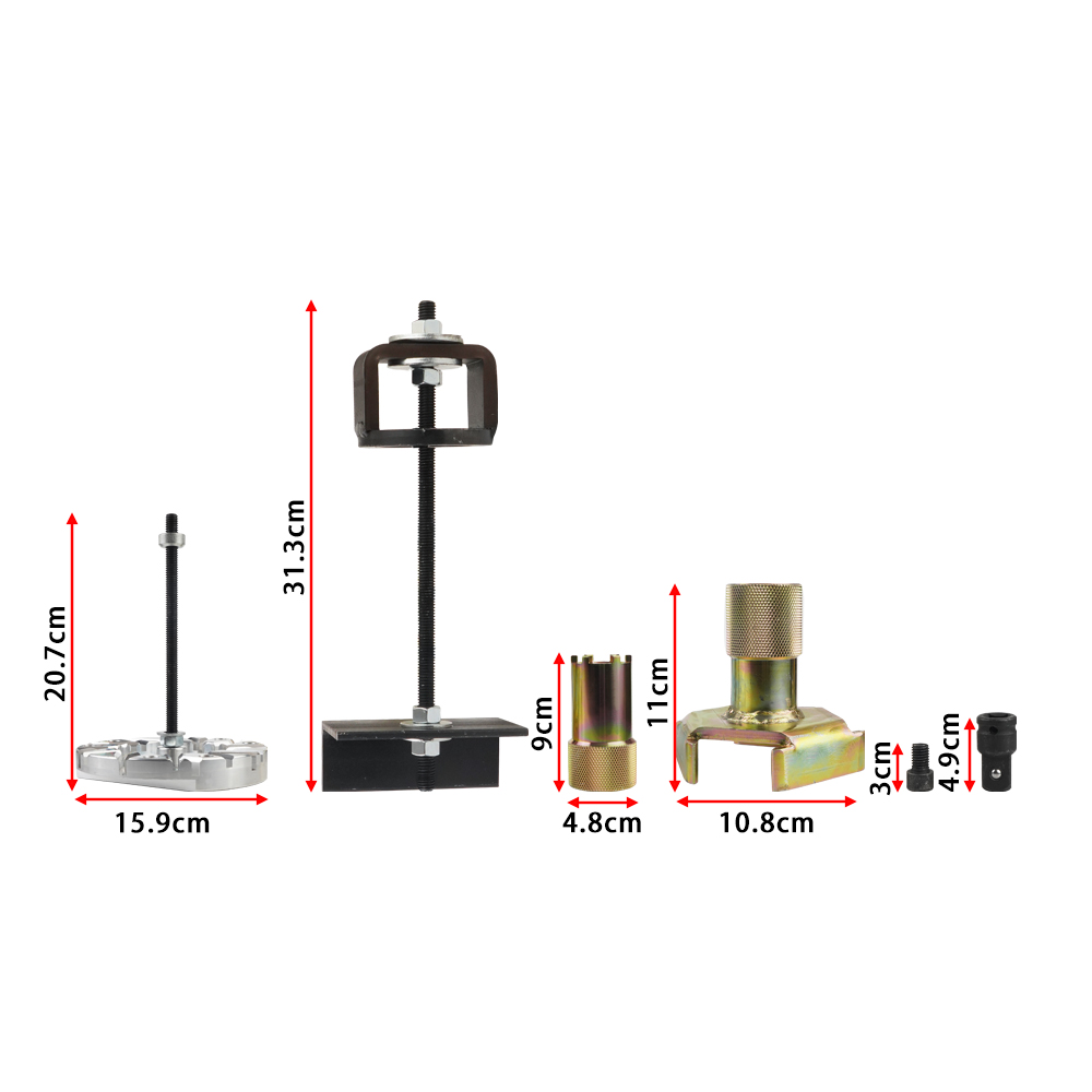 Kit completo de ferramentas de embreagem primária e serviço secundário, adequado para Polaris RZR 900 1000 e Turbo 1000 Ranger General XP P-90 XLB-1181