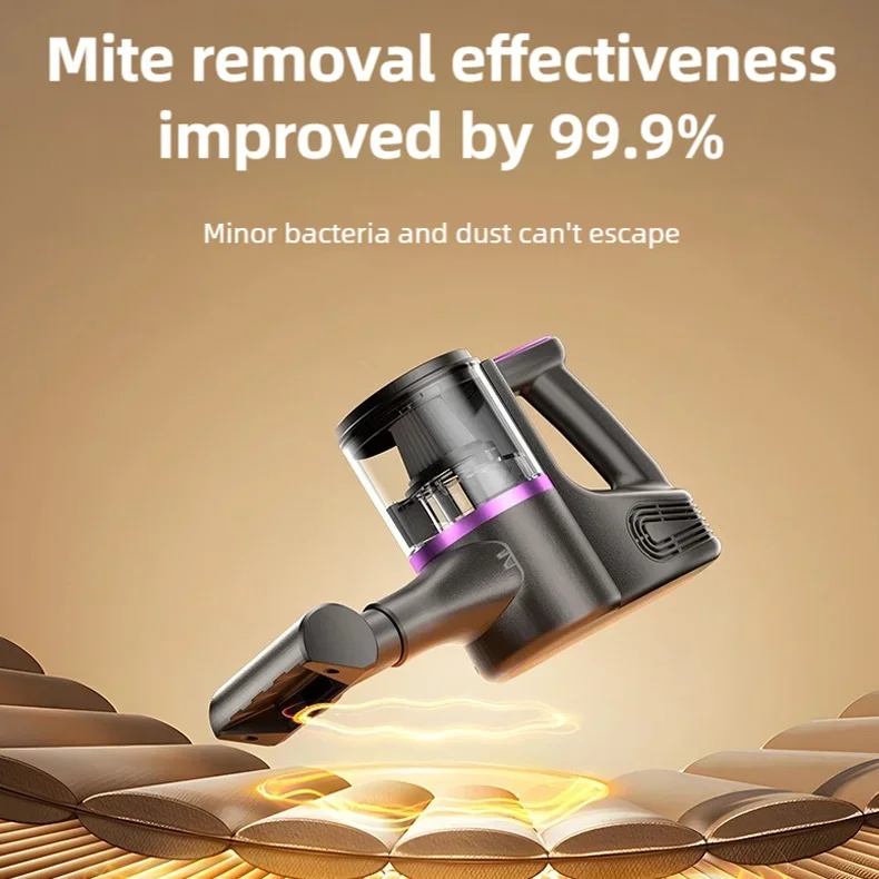 TINSOL 35000PA Cordless Vacuum Cleaner Vacuuming and Mopping All-in-One Vacuum Cleaner Handheld Smart Appliances