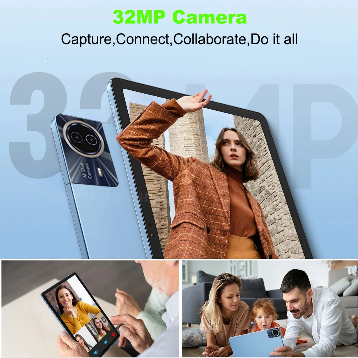 Nenmone Mpad15 Super Large Screen Real 14 inch Tablet Android 14 Dual 4G Phone Call 16GB+512GB Tablets 14" 5G WiFi FM 12000mAh