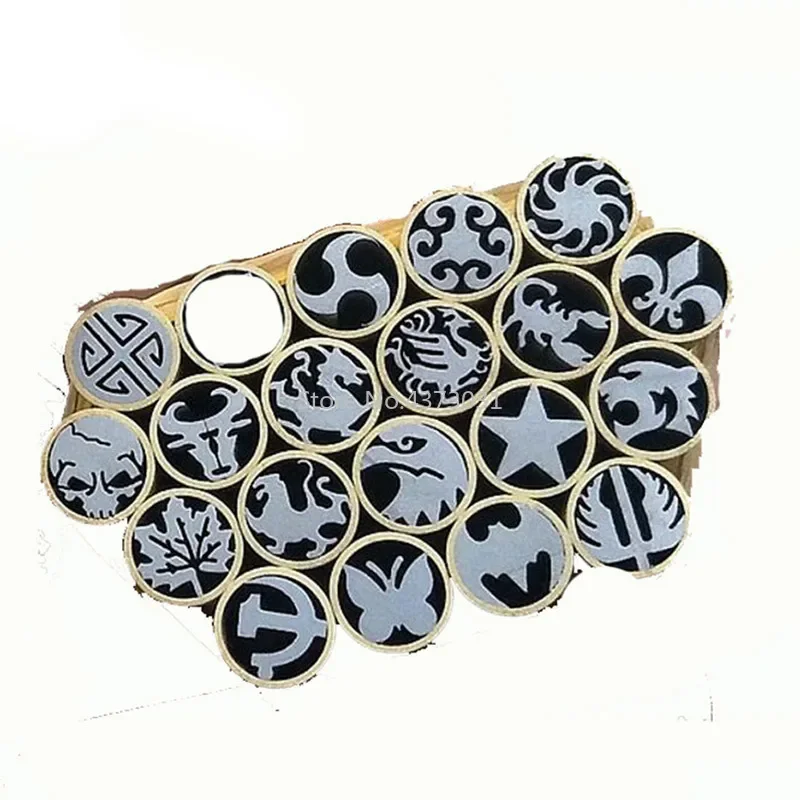 1pc 8mm diameter mosaic pin rivets for DIY Knife handle length 45mm mosaic screw nail for DIY knife handle material brass tube