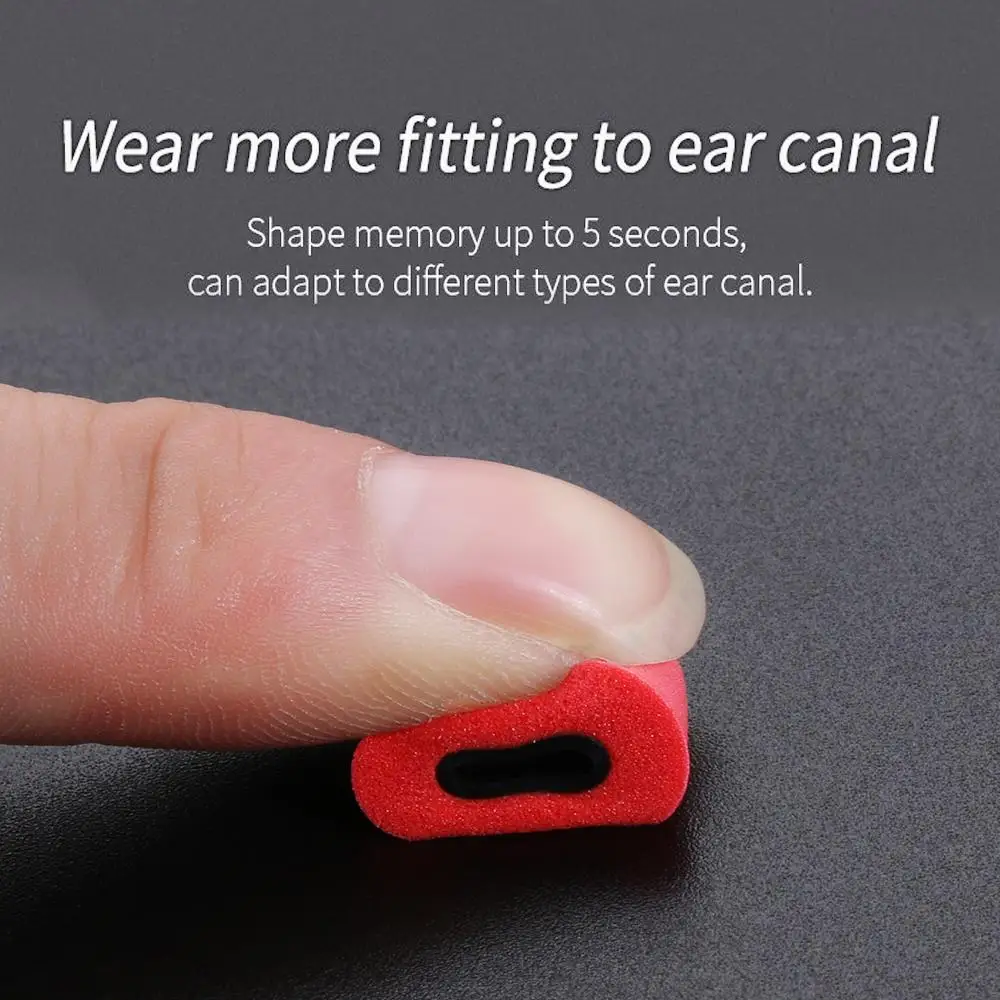 3Pair(6pcs) KZ New Upgrade Original Noise Isolating Comfortble Memory Foam Ear Tips Pads Earbuds For In Earphone Headphones