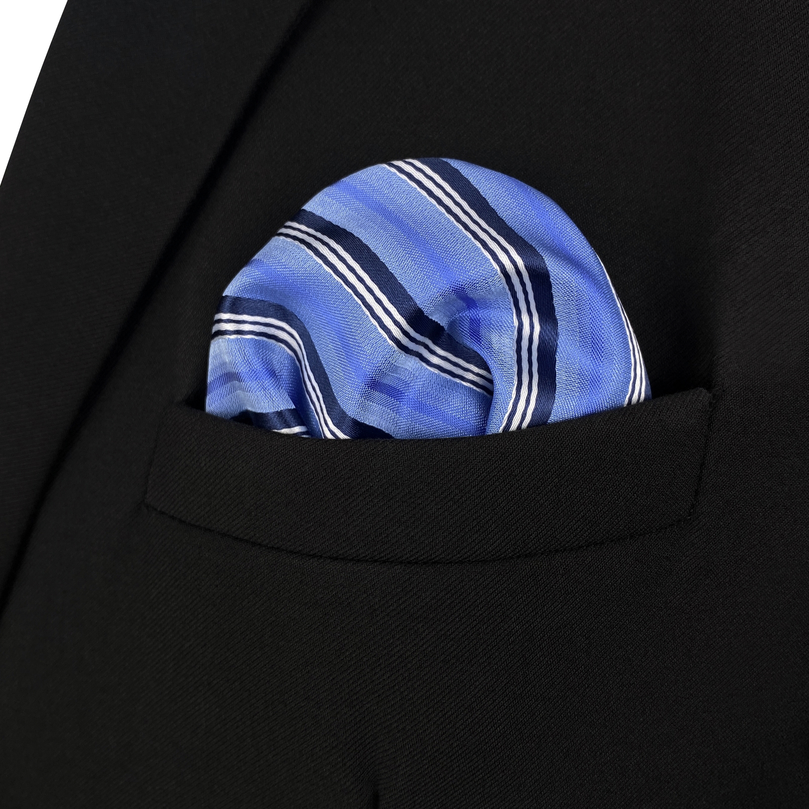 Hot Products Pocket Square Striped Mens Handkerchief Classic Wedding Accessory  Business