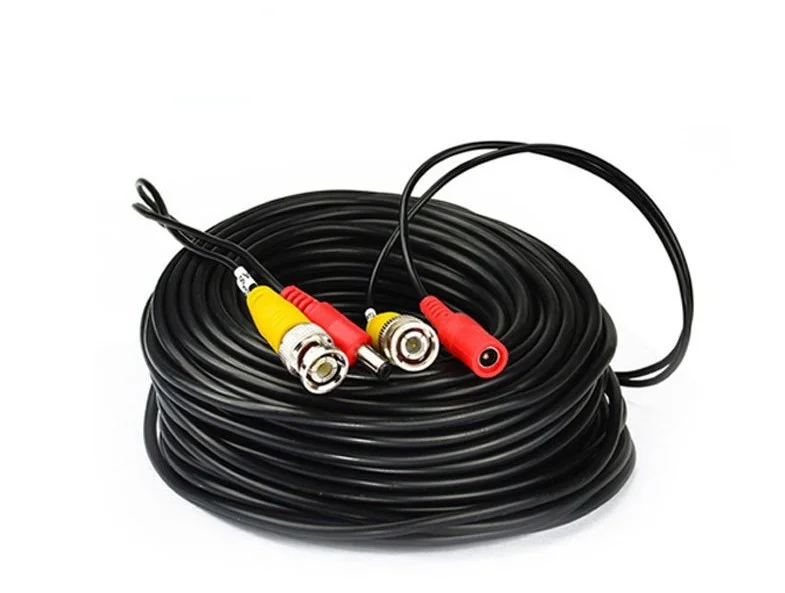 AHD Kamera Kabel 5M/10M/15M/20M/30M BNC Kabel Ausgang für DC Stecker Kabel für Analog AHD CCTV DVR Drop Verschiffen
