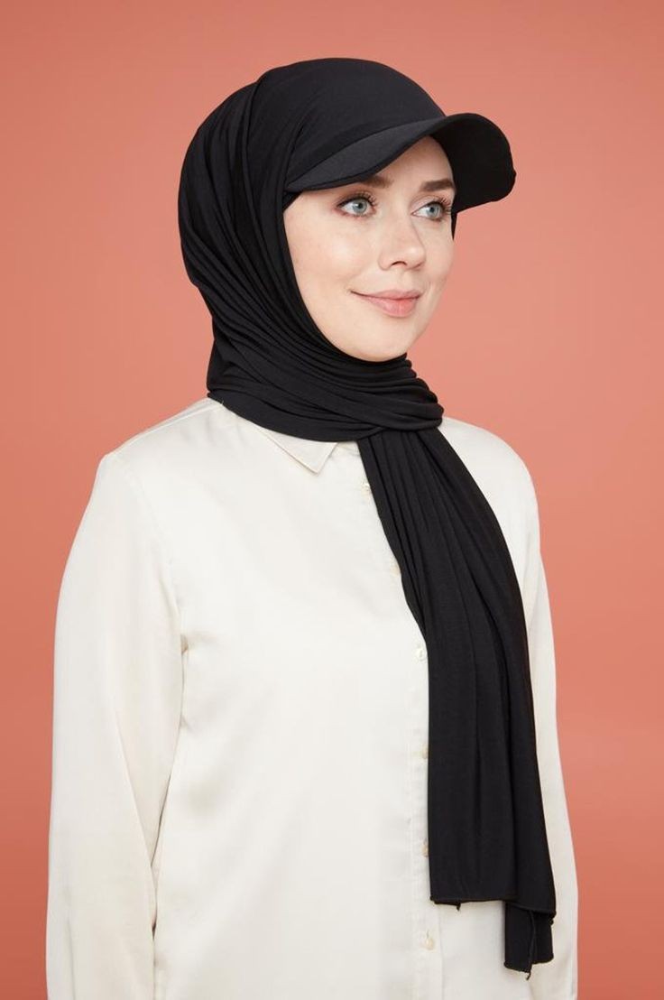 Novo musilm camisa feminina hijab com base bola boné esportes de verão com chiffon hijabs pronto para usar camisa instantânea esporte hijabs