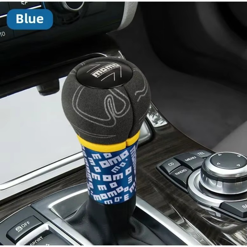 MOMO ULTRA Gear Shift Knob Graffiti Aluminum Suede Manual Transmission Stick Shifter Lever for Universal Car Interior RefitTools