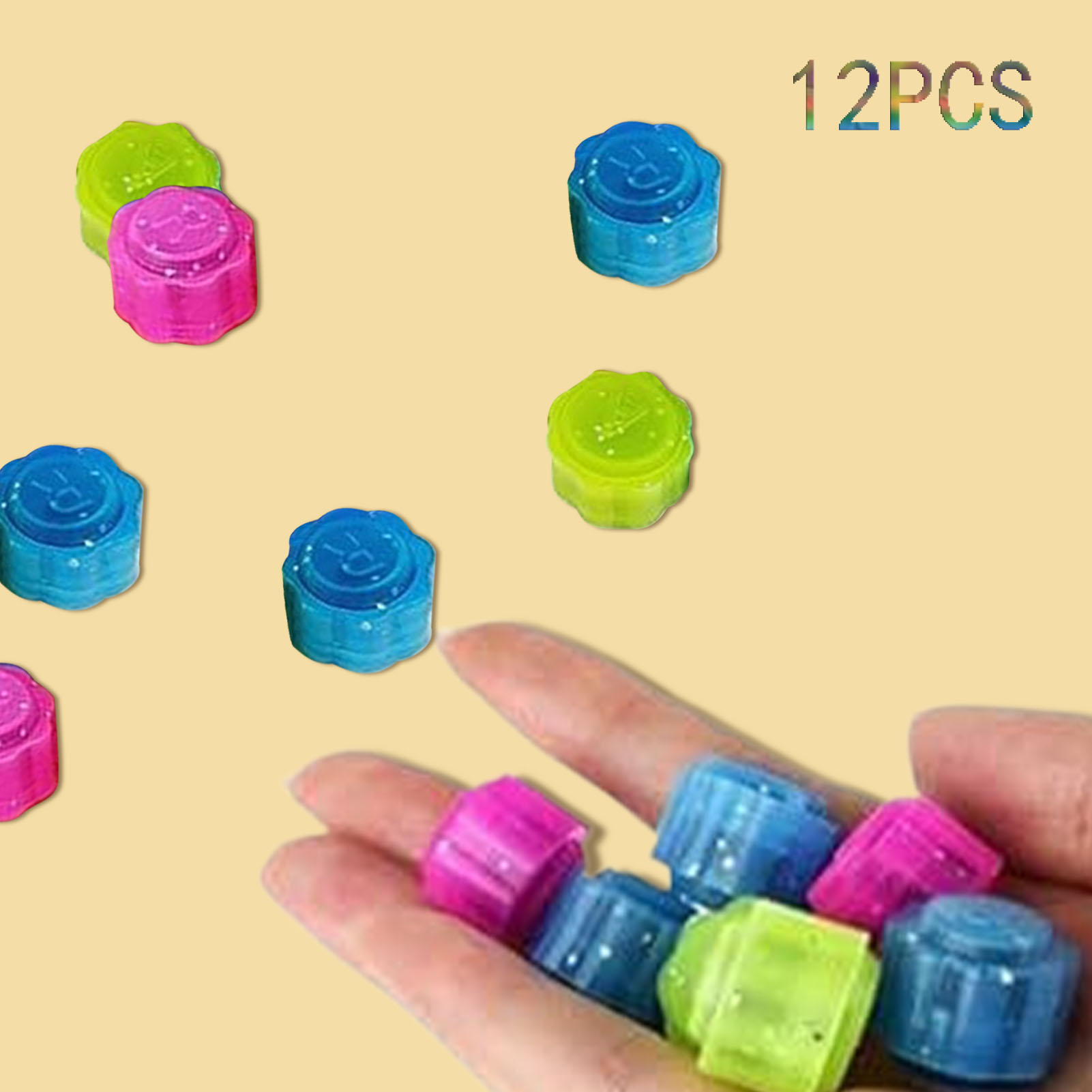 10/12pcs Dice Gonggi Jack Stone Pebbles Set Gonggi Korean Game Traditional Play Game Hand Eye Coordination Training Board Game