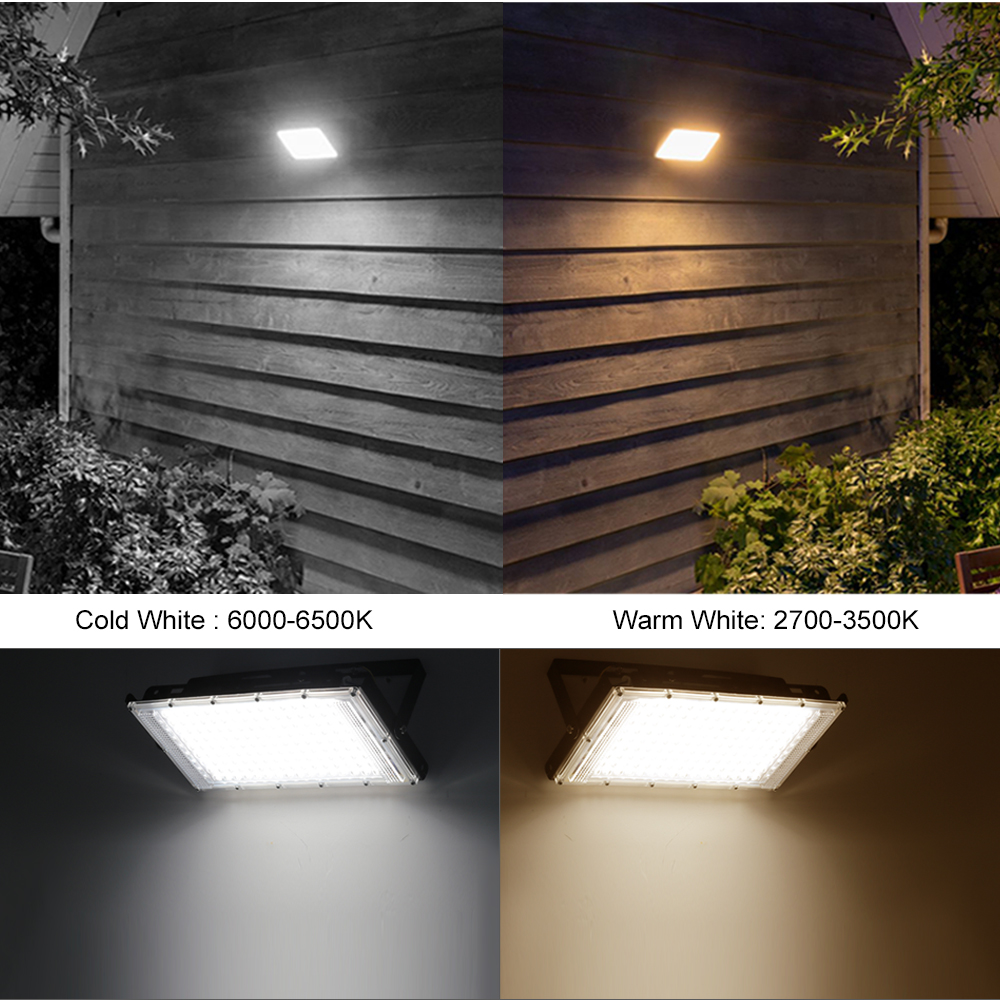 50W 100W 150W Led 홍수 빛 IP65 방수 AC 220V 야외 투광 조명 스포트라이트 LED 반사판 가로등 벽 홍수 조명