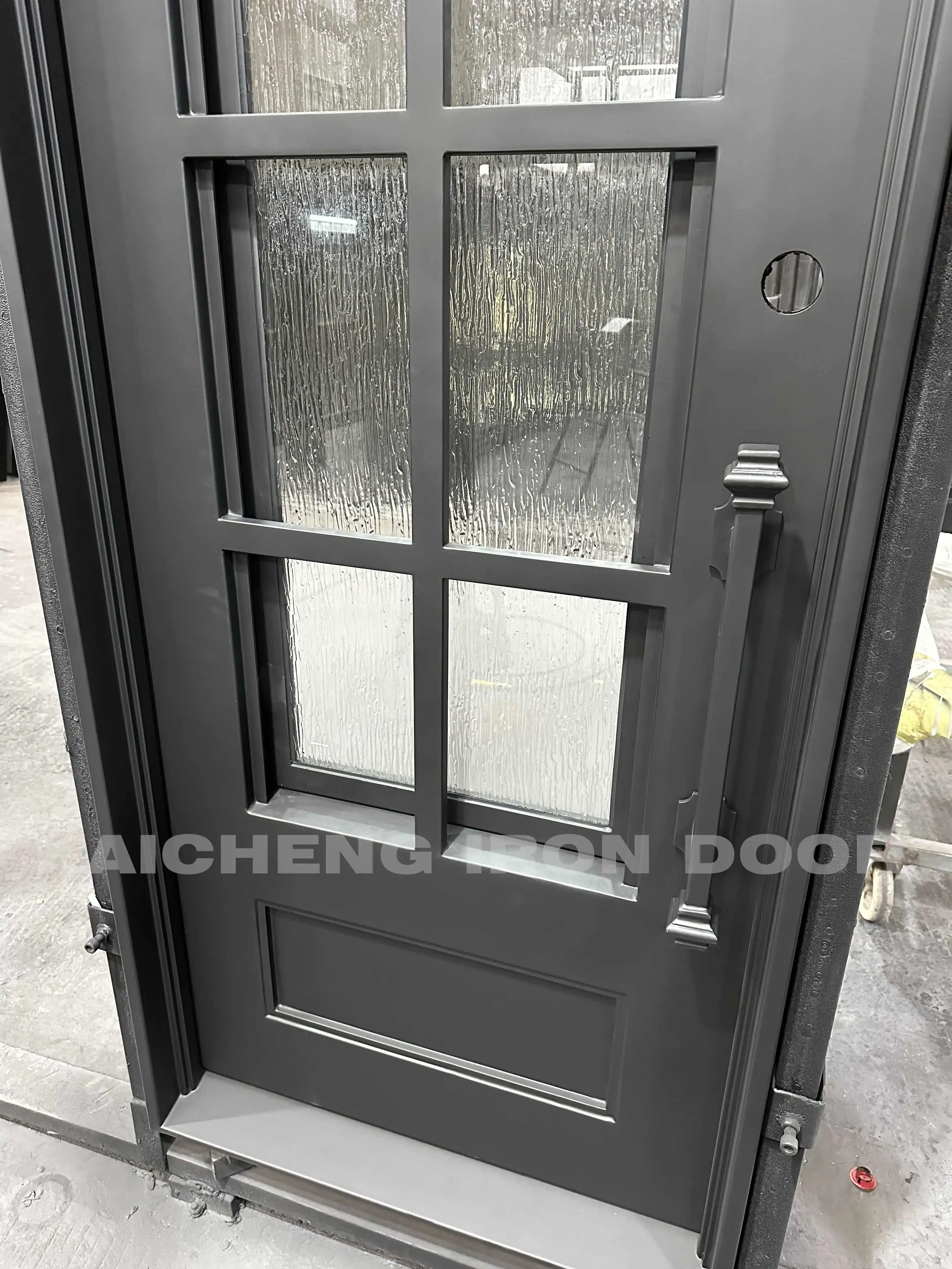 Front Iron Door Customized services, Customized Size Customized styles, High Quality Design Wrought Security Entrance Door