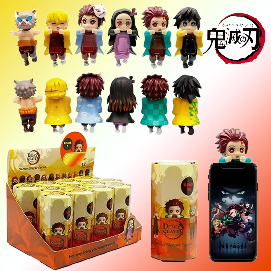 Nieuwe Stijlen Angel Anime Demon Blind Box Slayer Set Handgemaakte Anime Cartoon Pop Desktop Decoratie Verjaardagscadeau