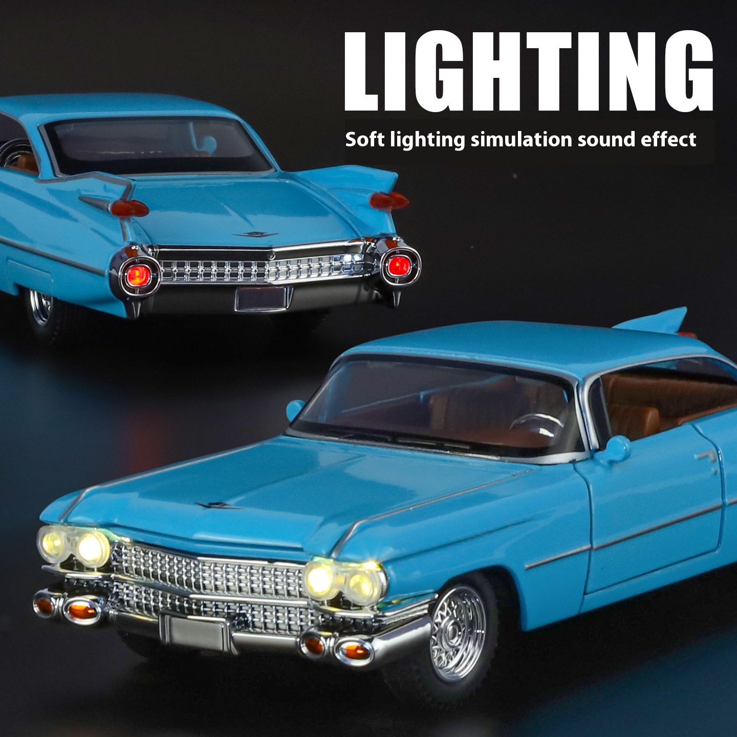 1:32 coole grote raket legering model auto, hoogwaardige legering autospeelgoed, prachtige decoraties, kerstcadeaus