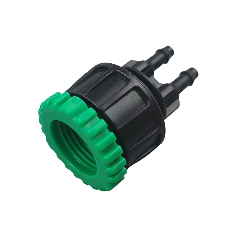 Hembra 1/2 3/4 a 1/4 "grifo de jardín Y divisor de agua riego 4/7 manguera divisor riego