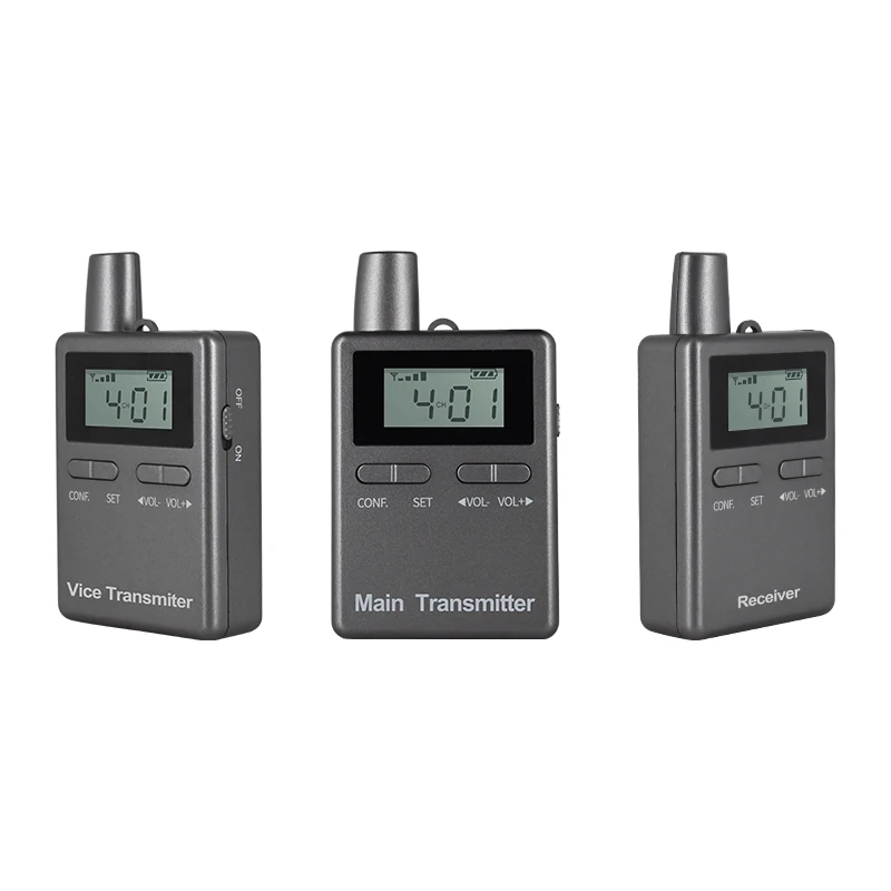 2,4G RC2402 профессиональная двухсторонняя беспроводная система туристического гида, Магнитная Зарядка, переводное устройство для церкви, фабрики, туризма