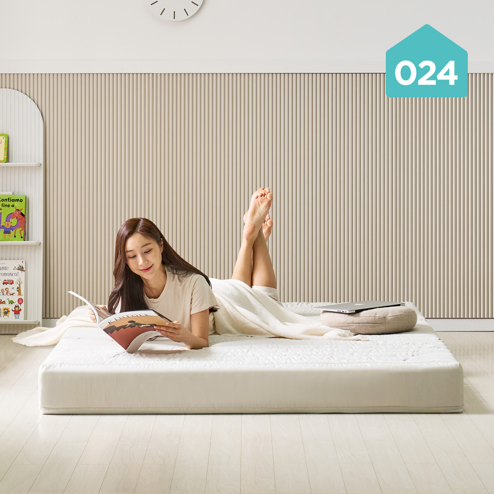 024홈 국민토퍼 3단 접이식 매트리스 단단한 바닥 침대 토퍼 8/16cm MS/SS/Q