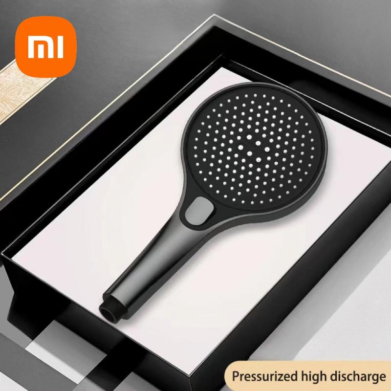 Xiaomi High Pressure 13cm Shower Head Black 3 Modes Water Saving Spray Nozzle Massage Rainfall Shower Bathroom Accessories New