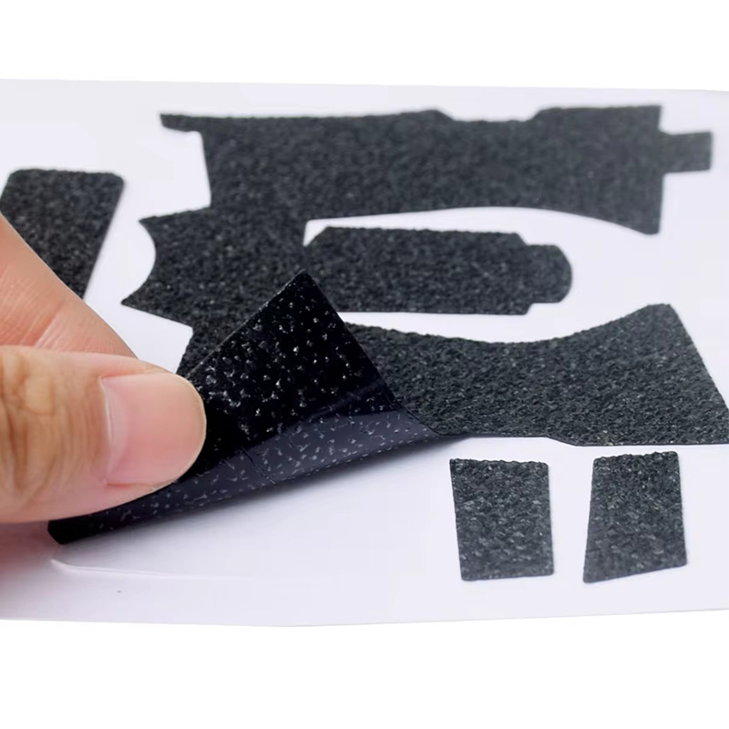 Gunsmith 권총 고무 그립 테이프 랩 글록 17 19 20 25 26 33 38 권총 무기 장비 보호 스티커 비 연마