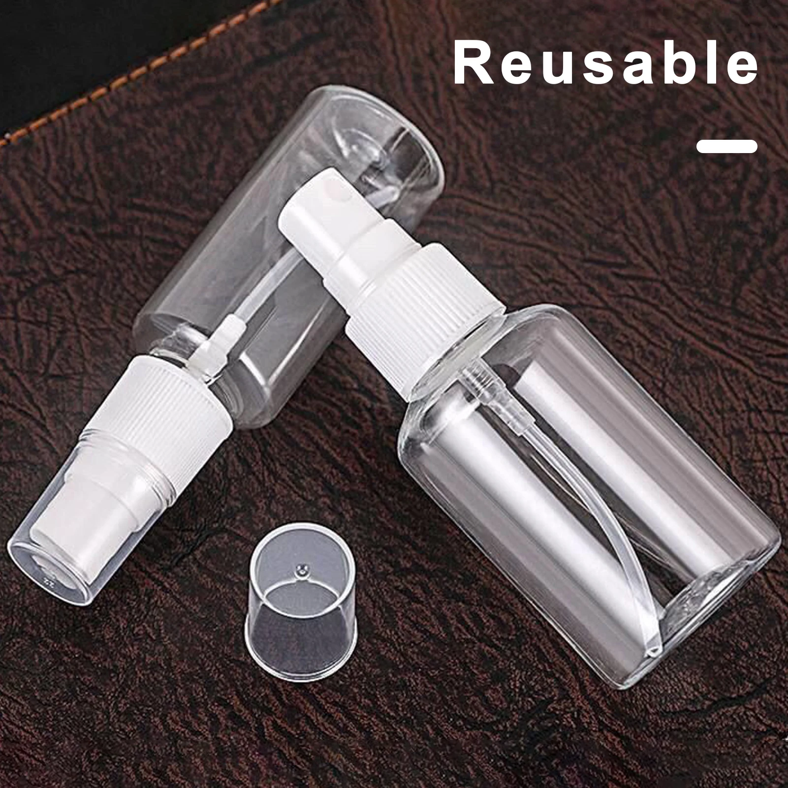 5/10/20/30/60/80/100/Du Lịch 120 Ml Nhựa Trong Suốt Nước Hoa atomizer Mini Trống Xịt Lọ Chai Mỹ Phẩm Containe