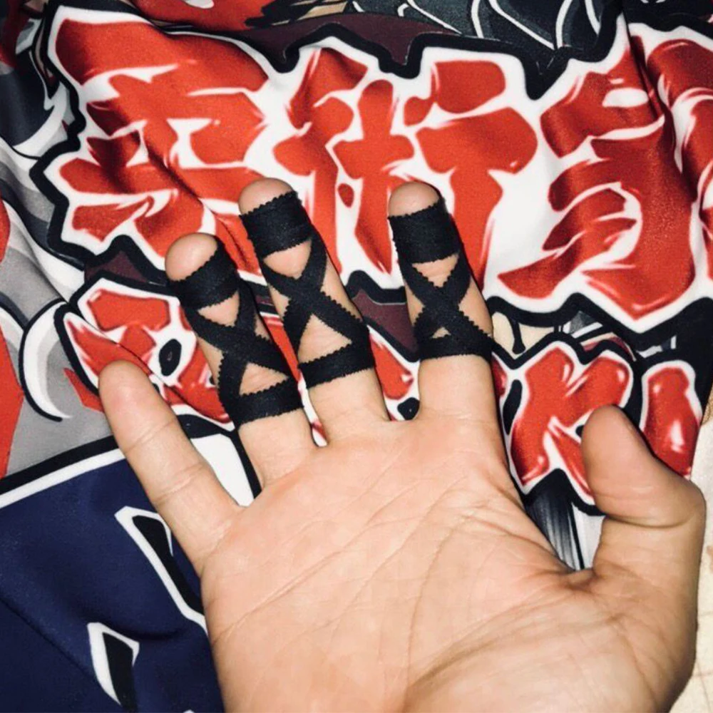 Cinta de dedo para BJJ, cintas Kinesio, cinta deportiva de jiu-jitsu, vendaje autoadhesivo, accesorios de Jujitsu, vendaje elástico