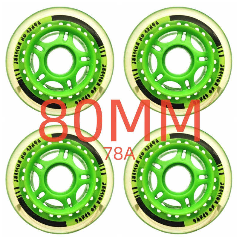 bladerunner Колесо для скейтбординга 80x24 мм, роликовое колесо 80 мм 78A, 4 колеса/лот