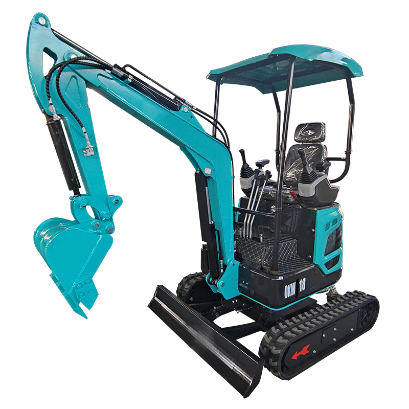 Customized 1.8 Ton Micro Mini Excavator Digger Home Use 3 Ton Bagger Small Crawler Excavator for Sale