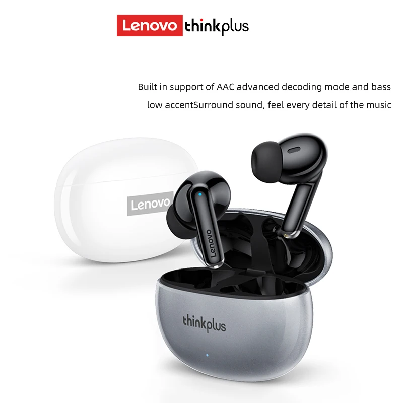 NOWE oryginalne bezprzewodowe słuchawki Lenovo XT88 TWS Bluetooth 5.3 podwójna redukcja szumów stereo Bass sterowanie dotykowe długi czas czuwania zestaw słuchawkowy