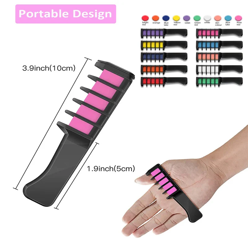 10 шт., детский набор расчесок для окрашивания волос