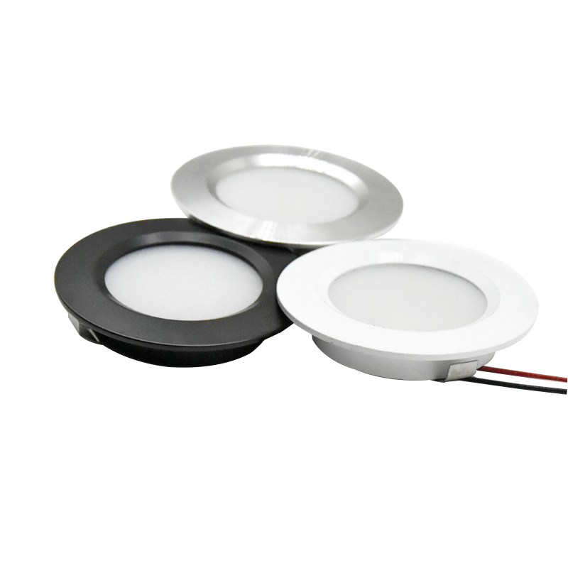Foco Led regulable de 3W, 5W, 12V, 24V, Slim14mm, luz empotrable de techo D55mm, bombilla para el hogar, Hotel, sala de estar, cocina, RV, Downlight