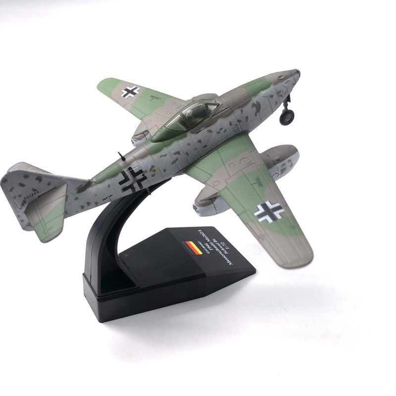 ジェイソンチュチュ 1/72 スケールメッサーシュミット Me-262 戦闘機合金軍用機モデルダイキャストメタルモデル飛行機ドロップシッピング