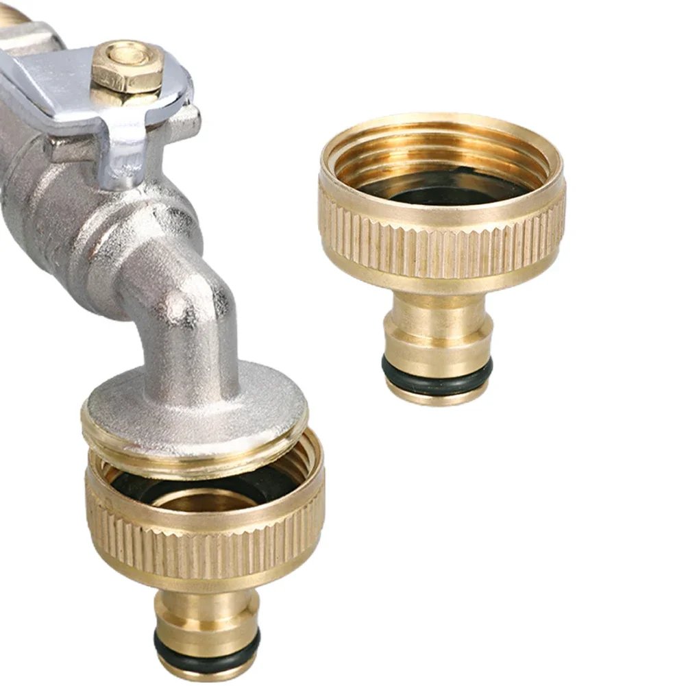 2 szt. 3/4 "do 1/2" złącze gwintowe wąż kranowy Adapter wody z kranu szybkozłącze fajki wodnej akcesoria zamienne do domu