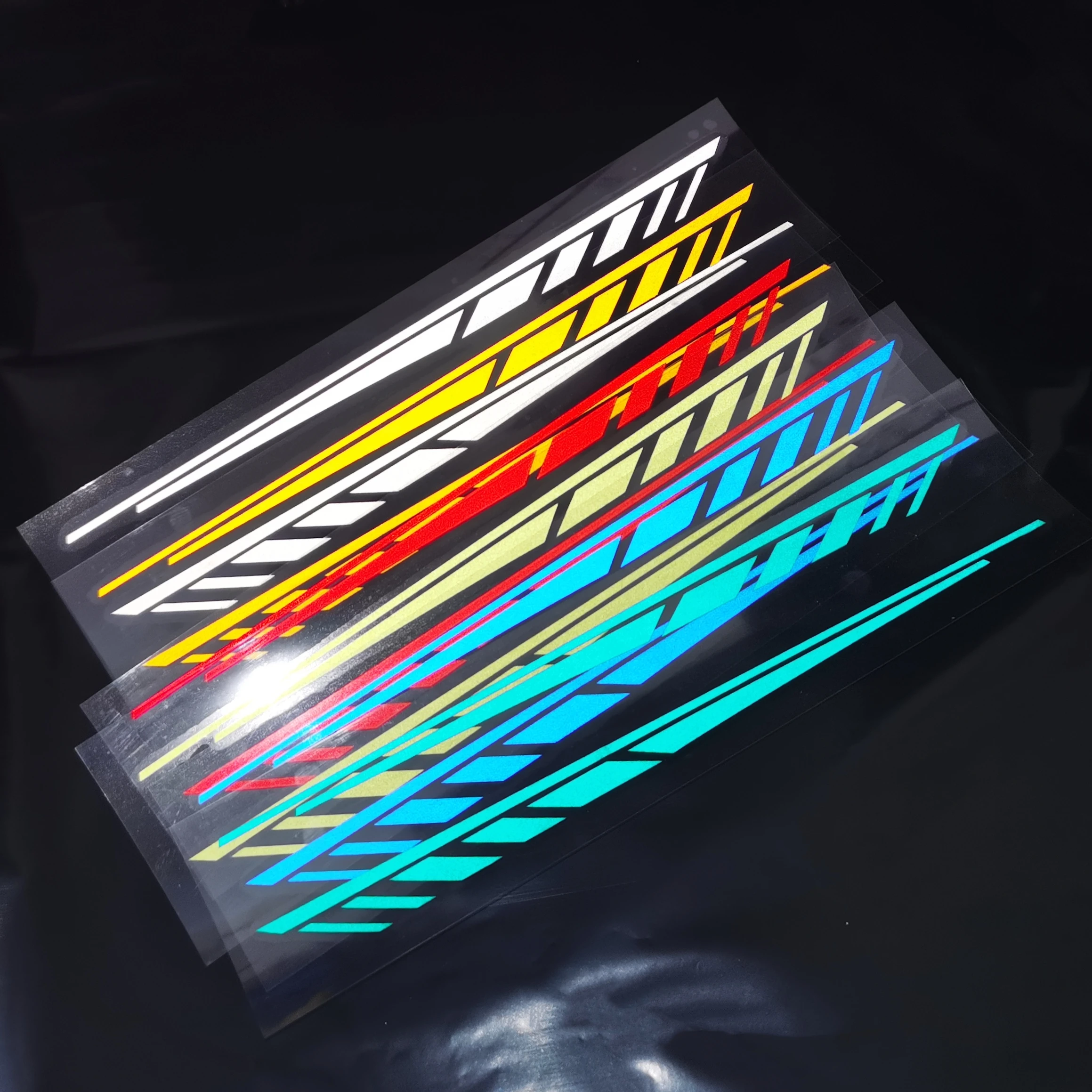 Motorcycle Front Fender Comb Universal Stickers Motor Body Reflective Waterproof Decal For Yamaha R1 R3 Mt07 Mt09