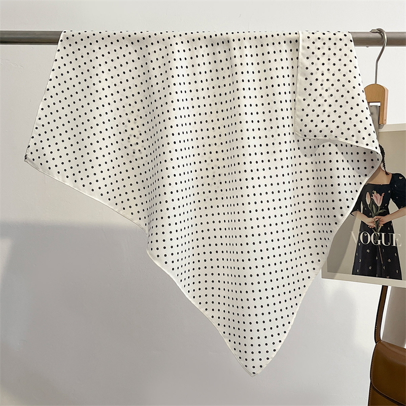 Czysta bawełna szalik damski kwadratowy chustka na szyję damskie szaliki do włosów projekt drukowana chustka na głowę moda dziewczyna szaliki 2023 nowość