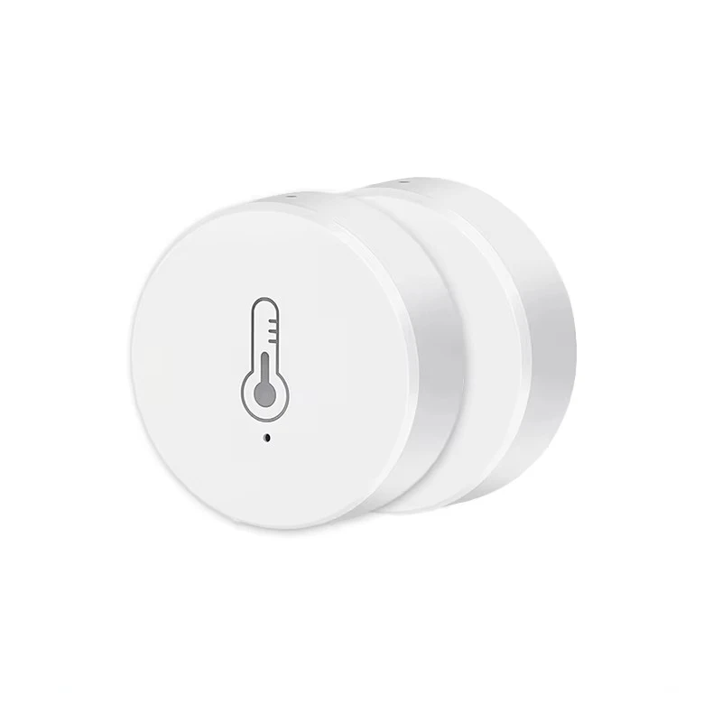 Sensor inteligente de temperatura e umidade Tuya Zigbee - um mini termômetro digital para monitoramento em tempo real em casas inteligentes