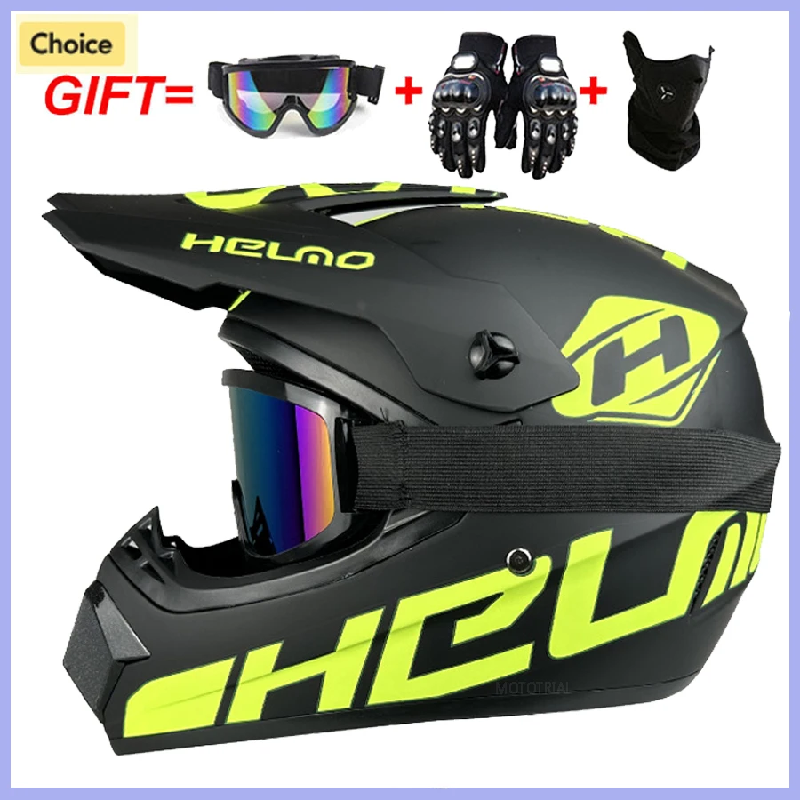 Kask motocyklowy pełnotwarzowy motocykl terenowy darmowa wysyłka wyślij 3 prezenty Downhill AM DH Cross Capacete Motocross Casco kaski