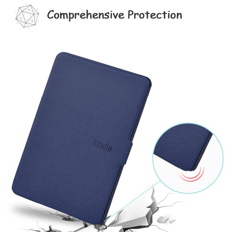 Funda para Kindle Paperwhite 1 2 3 DP75SDI EY21 2012 2013 5ta generación 2015 6a generación 6 pulgadas funda inteligente Auto Wake Sleep