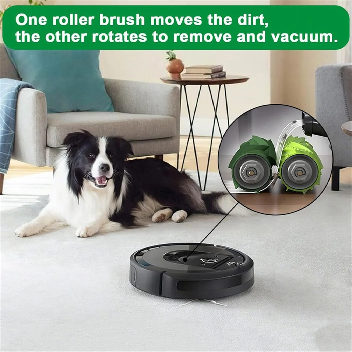 For iRobot Roomba I3 I3+ I7 I7+ I4 I6 I6+I8 I8+/Plus E5 E6 E7 J7 I E &J Series Vacuum Cleaner Main Side Brush Filters
