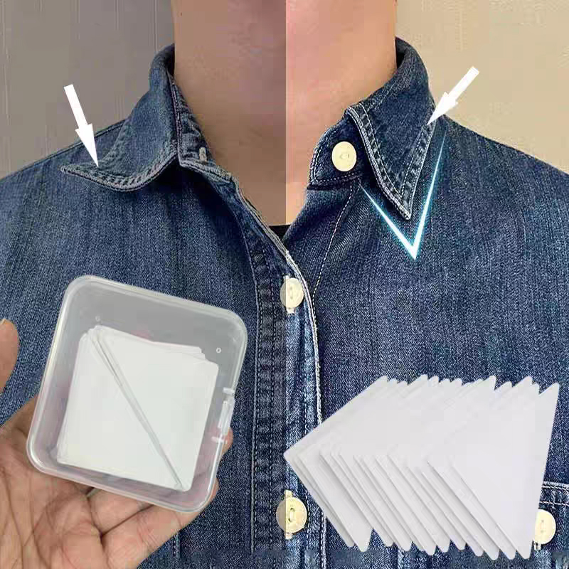 60 шт./набор, наклейки для воротника-стойки