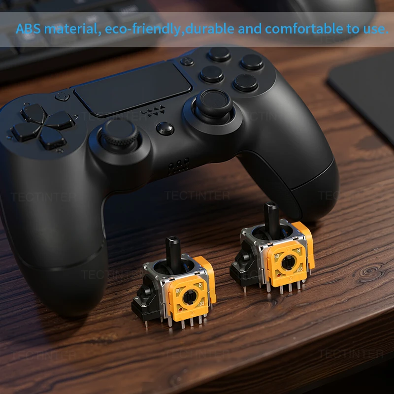 Joystick analógico 3D para PS4/PS5/Switch Pro, controlador de Joystick de efecto de repuesto, accesorios de piezas de reparación de ThumbStick