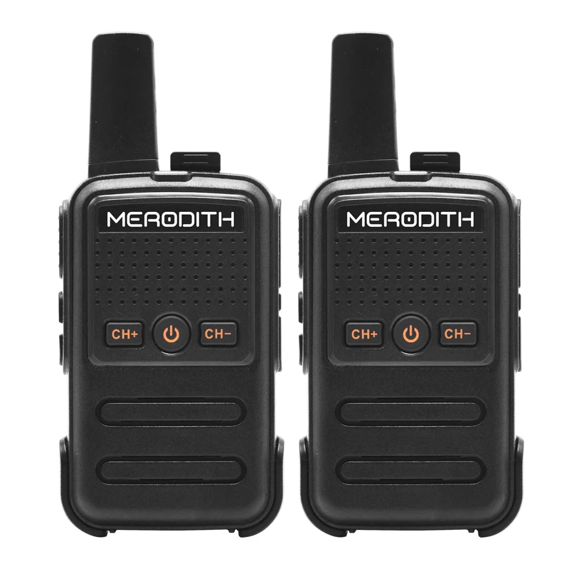 MERODITH C56 Walkie-Talkie, 2 Sätze Walkie-Talkies, USB-C-Typ-Telefon, tragbares Radio, professionelle und leistungsstarke Jagd