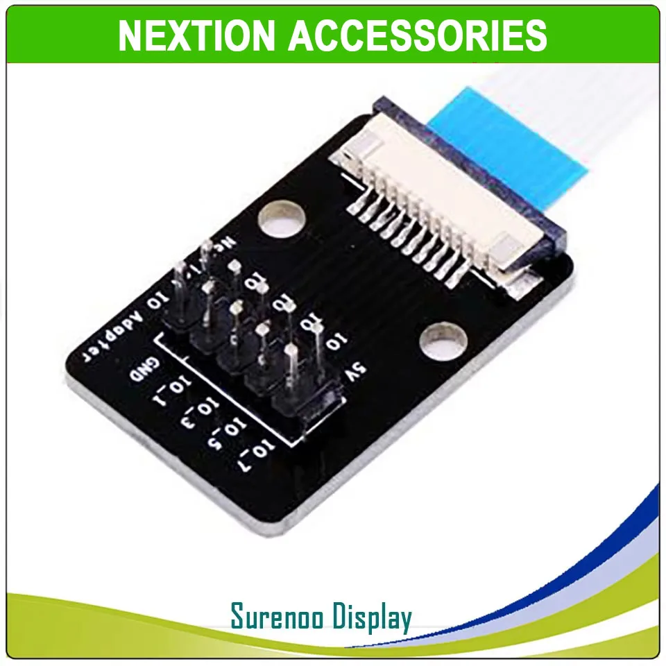 Nextion IO-Adapter oder Erweiterungsplatine für Nextion Enhanced HMI UART USART Intelligentes LCD-Anzeigemodul GPIOs I/O Extended