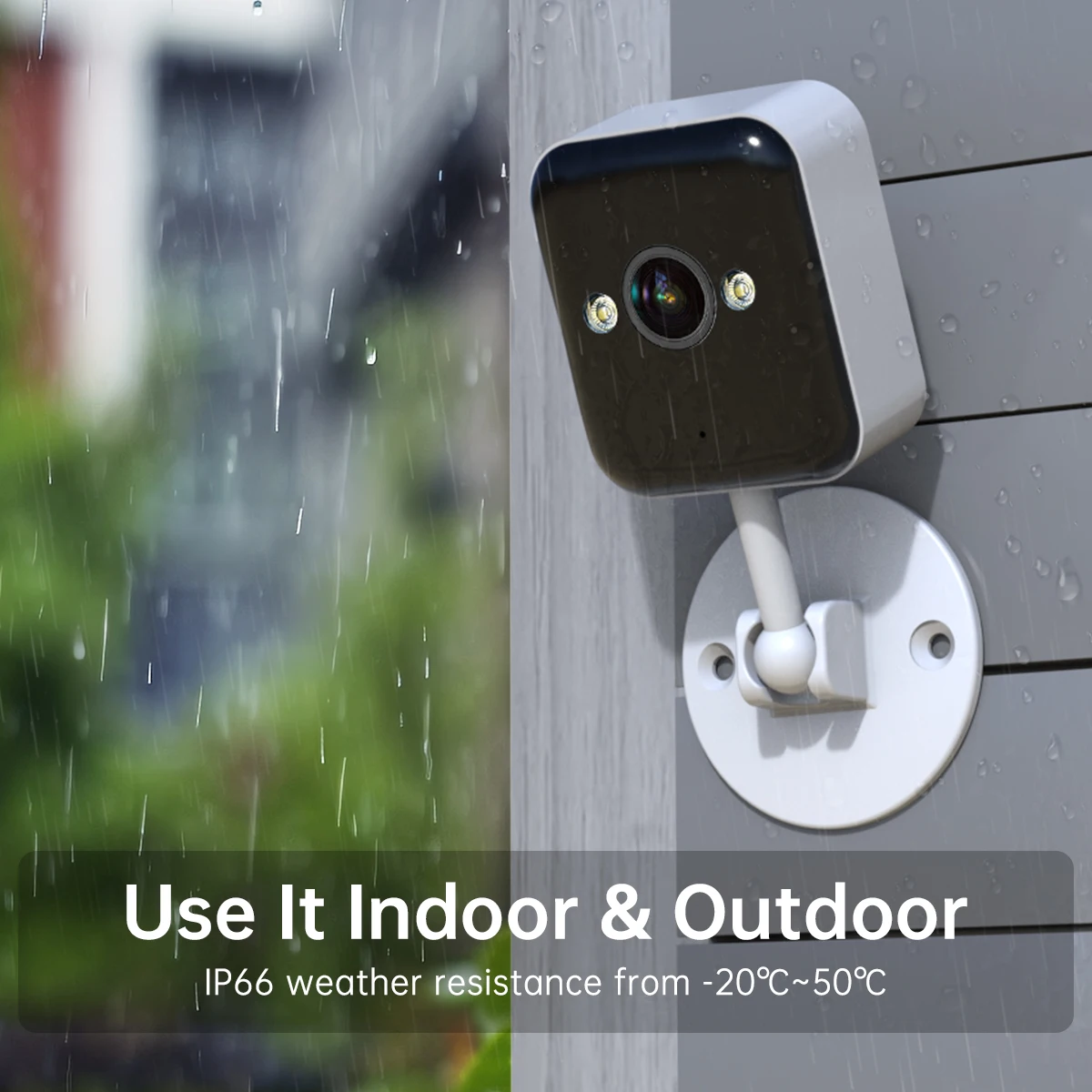 JOOAN 1080P Wifi IP cámara de vigilancia CCTV al aire libre 5x Zoom Digital Color noche Mini cámara de seguridad hogar Monitor de bebé