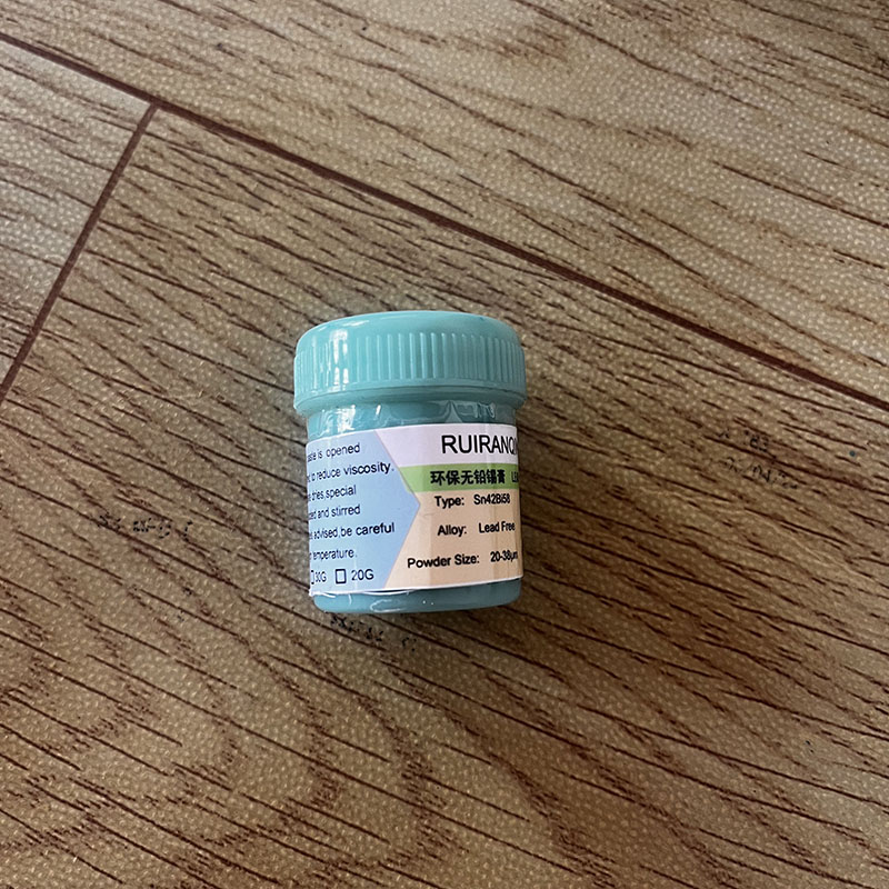 Best Melting Point 138 / 183 Degrees Lead-free Low Temperature Solder Paste for A8 A9 A10 A11 Chip Special Tin Pulp Tools